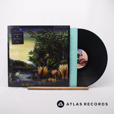 Fleetwood Mac Tango In The Night LP Vinyl Record - Front Cover & Record