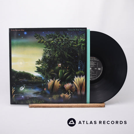 Fleetwood Mac Tango In The Night LP Vinyl Record - Front Cover & Record