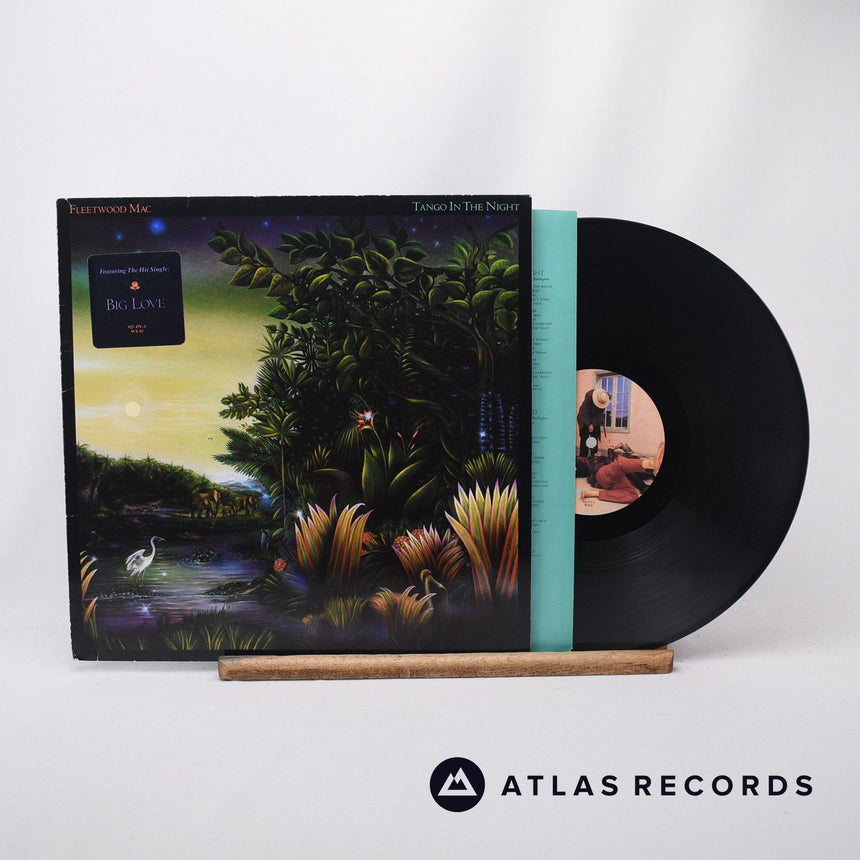 Fleetwood Mac Tango In The Night LP Vinyl Record - Front Cover & Record
