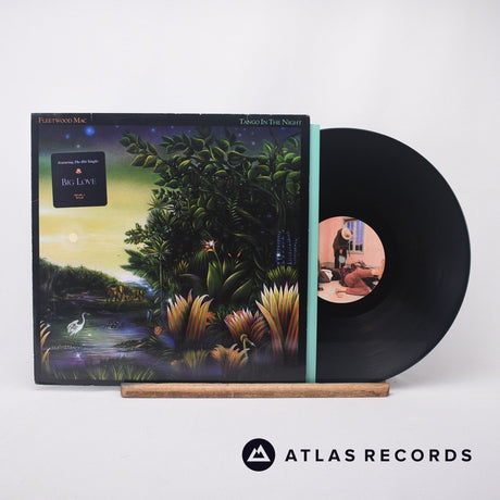 Fleetwood Mac Tango In The Night LP Vinyl Record - Front Cover & Record
