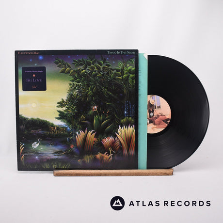 Fleetwood Mac Tango In The Night LP Vinyl Record - Front Cover & Record