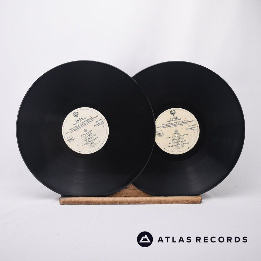 Fleetwood Mac - Tusk - Embossed Sleeve A B 2 x LP Vinyl Record - EX/EX