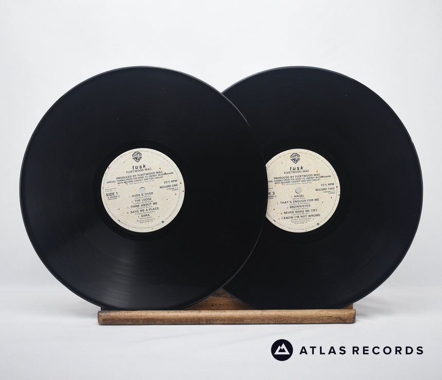 Fleetwood Mac - Tusk - Embossed Sleeve F4 F5 Double LP Vinyl Record - VG+/EX