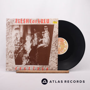 Flesh For Lulu Restless 12" Vinyl Record - Front Cover & Record