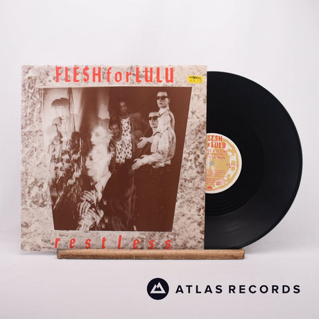 Flesh For Lulu Restless 12" Vinyl Record - Front Cover & Record