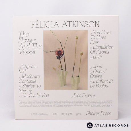 Félicia Atkinson - The Flower And The Vessel - 2 x LP Vinyl Record - NM/NM