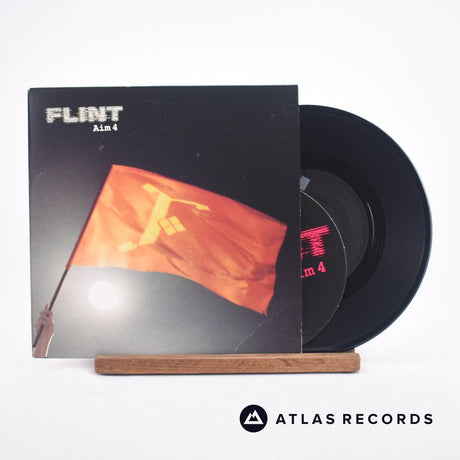 Flint Aim 4 7" Vinyl Record - Front Cover & Record