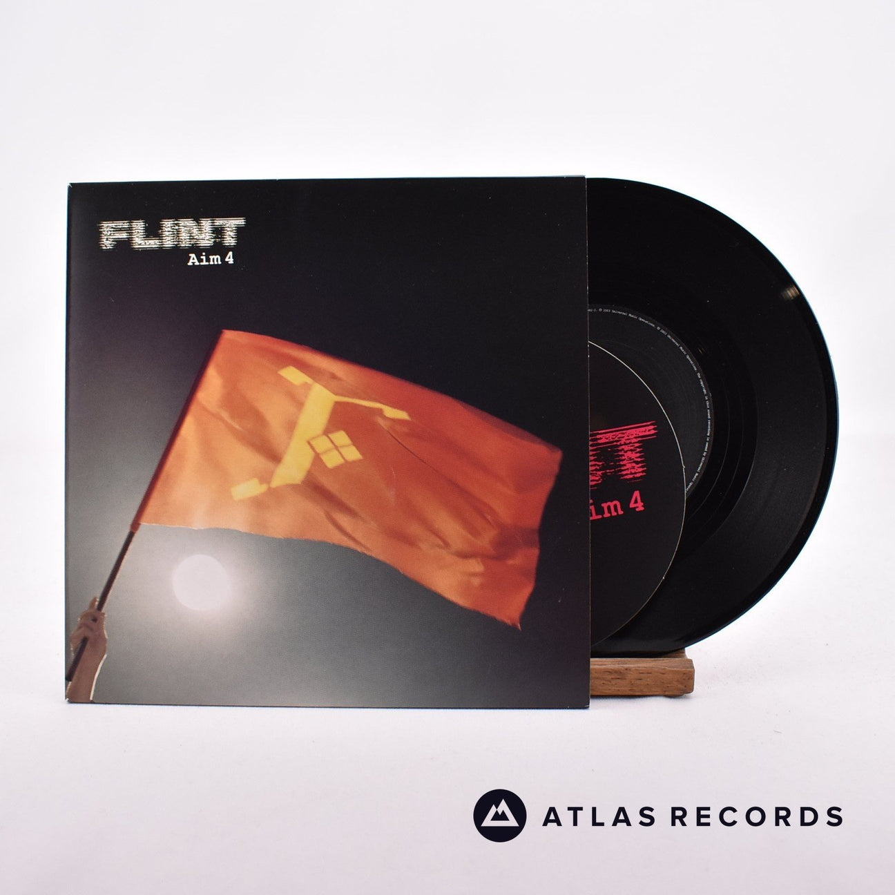 Flint Aim 4 7" Vinyl Record - Front Cover & Record