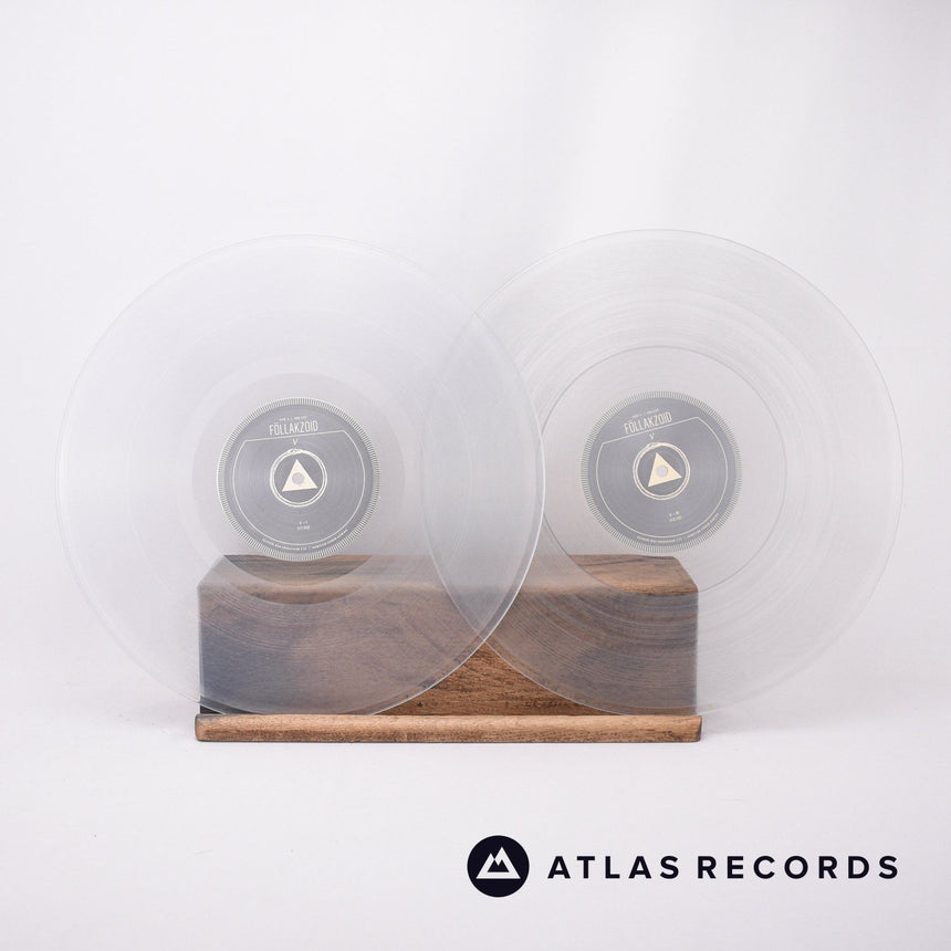 Föllakzoid - V - Clear Embossed Sleeve A B C D 2 x LP Vinyl Record - NM/NM