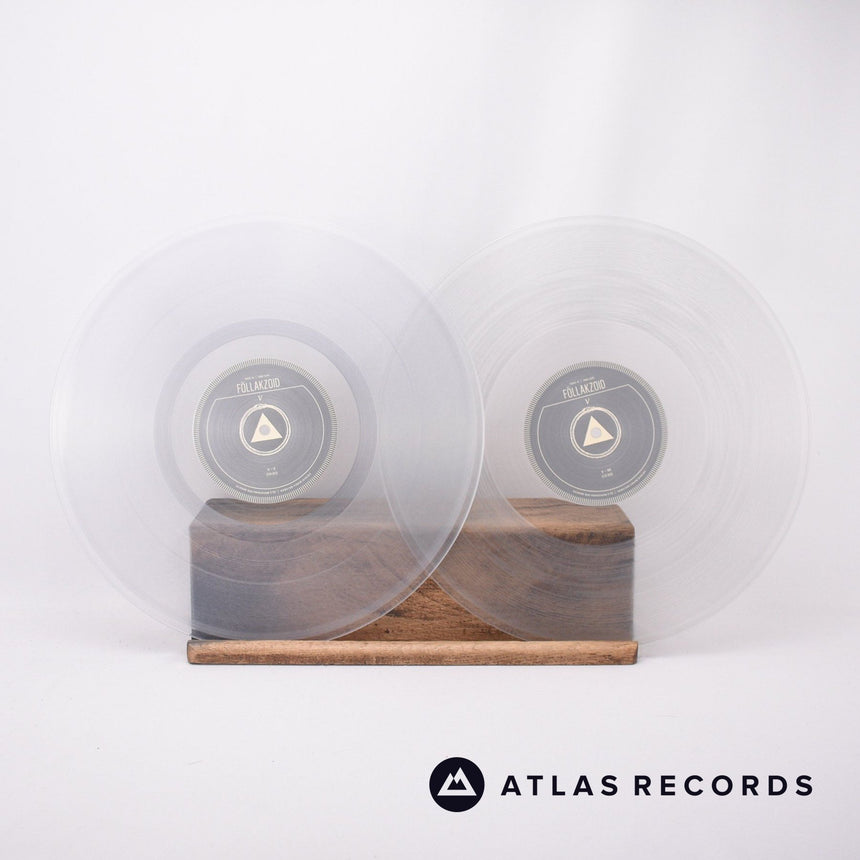 Föllakzoid - V - Clear Embossed Sleeve A B C D 2 x LP Vinyl Record - NM/NM