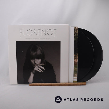 Florence And The Machine How Big, How Blue, How Beautiful 2 x LP Vinyl Record - Front Cover & Record