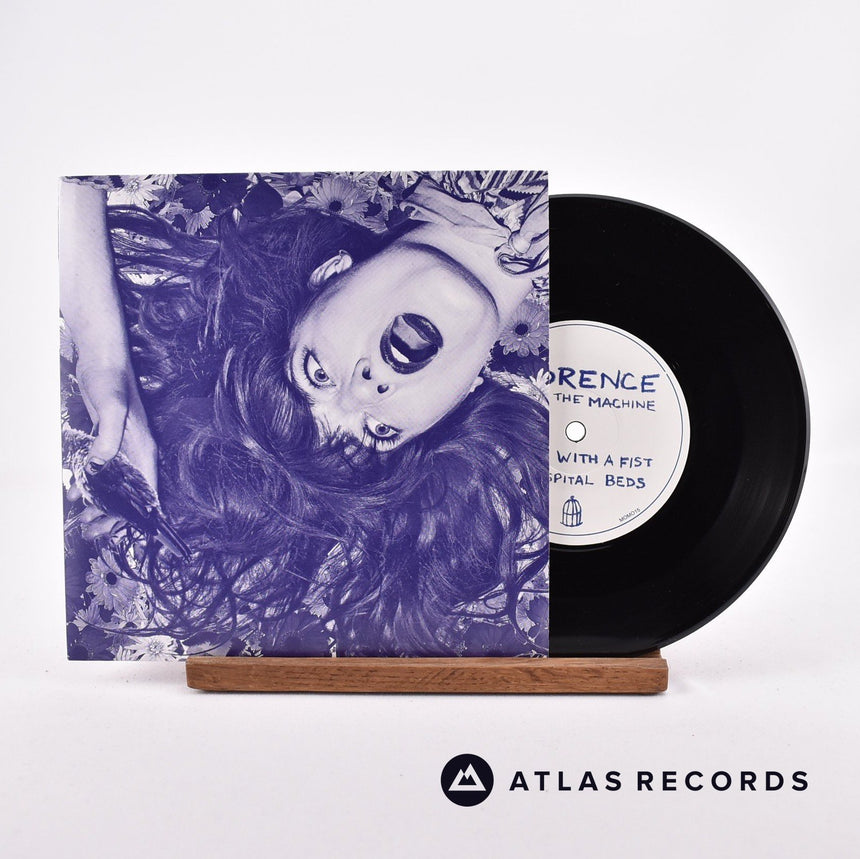 Florence And The Machine Kiss With A Fist 7" Vinyl Record - Front Cover & Record