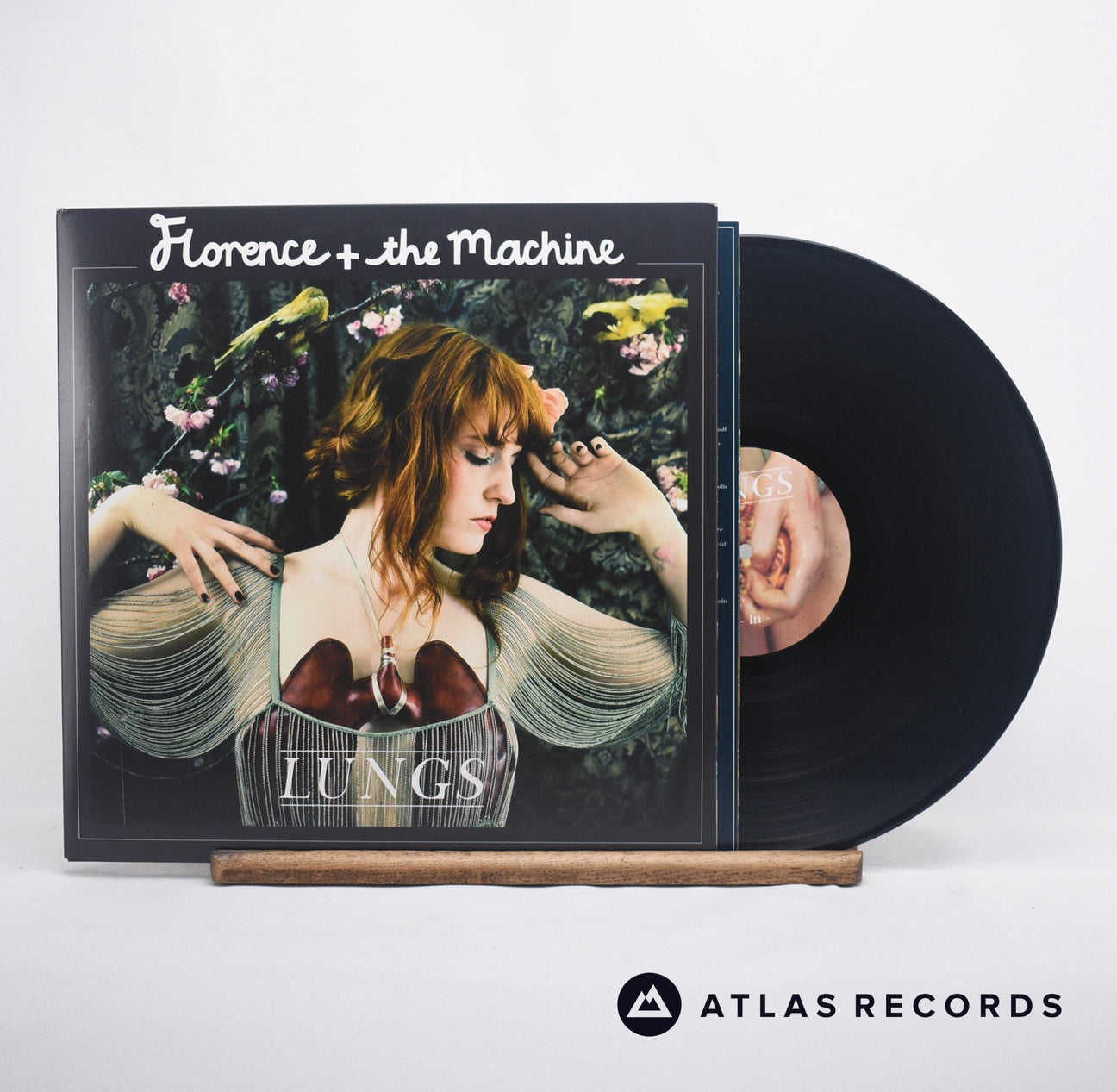 Florence And The Machine Lungs LP Vinyl Record - Front Cover & Record