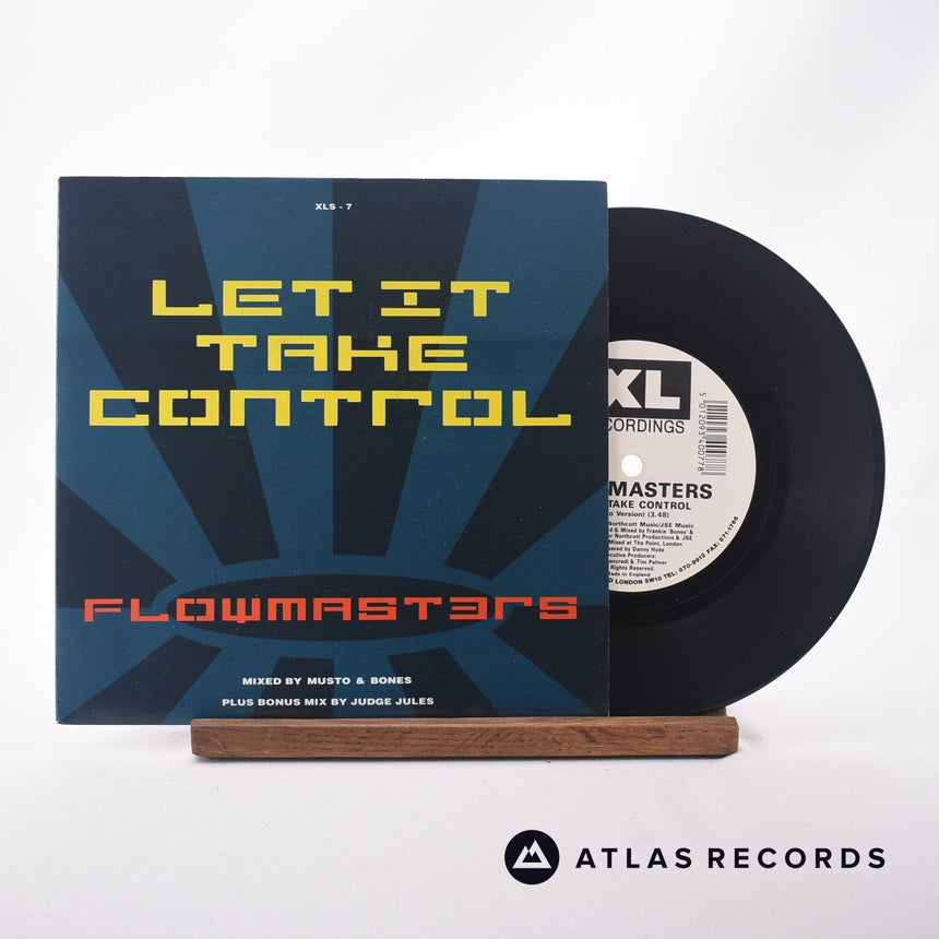 Flowmasters Let It Take Control 7" Vinyl Record - Front Cover & Record