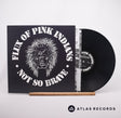 Flux Of Pink Indians Not So Brave LP Vinyl Record - Front Cover & Record