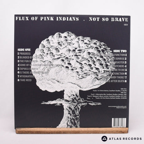 Flux Of Pink Indians - Not So Brave - Reissue Insert LP Vinyl Record - NM/NM