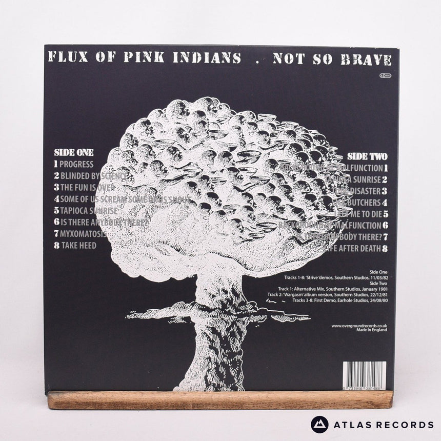 Flux Of Pink Indians - Not So Brave - Reissue Insert LP Vinyl Record - NM/NM