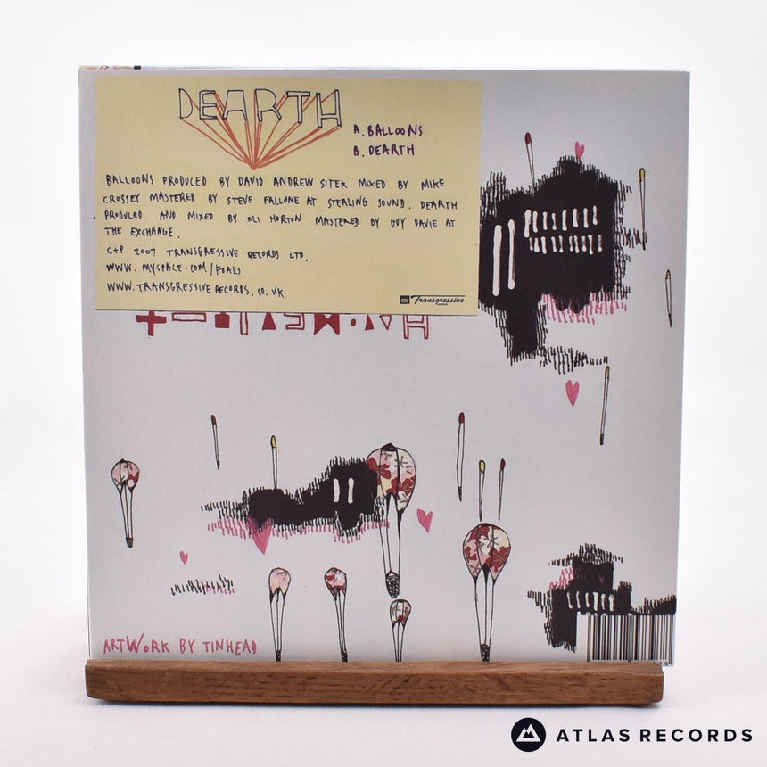 Foals - Balloons - 7" Vinyl Record - NM/NM