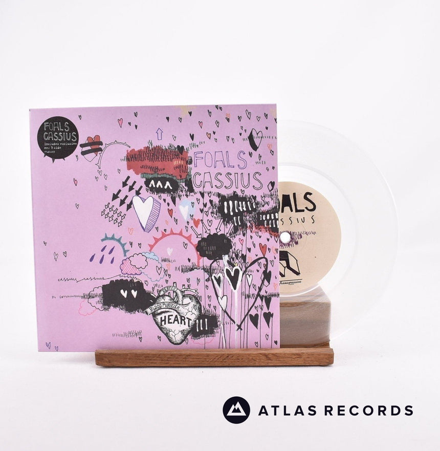 Foals Cassius 7" Vinyl Record - Front Cover & Record