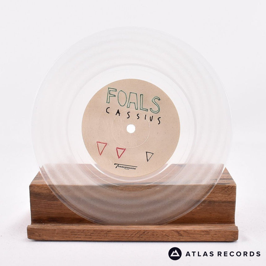 Foals - Cassius - Clear 7" Vinyl Record - NM/NM
