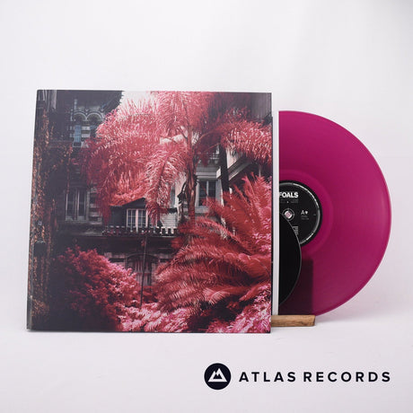 Foals Everything Not Saved Will Be Lost LP + 7" Vinyl Record - Front Cover & Record