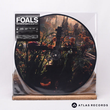 Foals Everything Not Saved Will Be Lost Part 2 LP Vinyl Record - Front Cover & Record