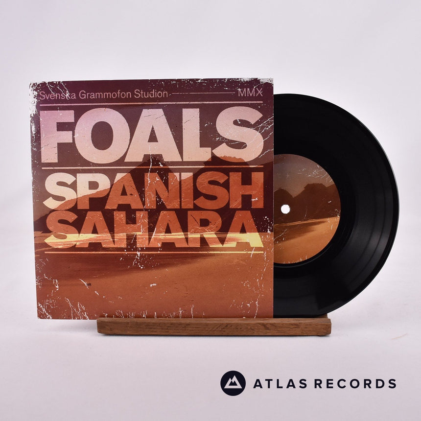 Foals Spanish Sahara 7" Vinyl Record - Front Cover & Record