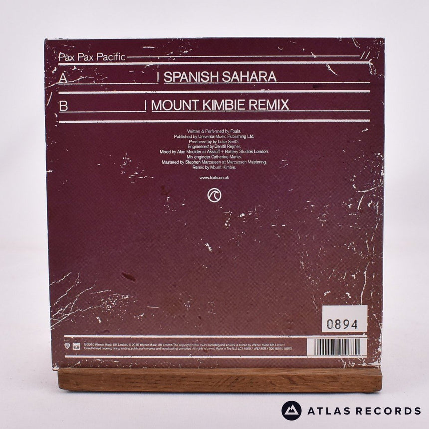 Foals - Spanish Sahara - Limited Edition 7" Vinyl Record - NM/NM