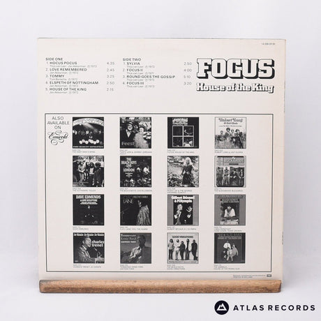 Focus - House Of The King - Reissue Netherlands LP Vinyl Record - VG+/EX