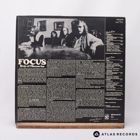 Focus - Ship Of Memories - A-1 B-1 LP Vinyl Record - VG+/EX
