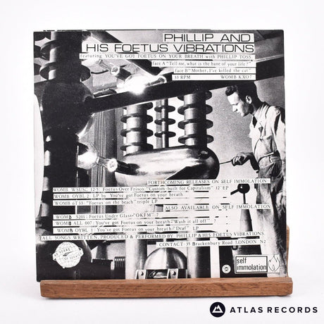 Foetus - Tell Me, What Is The Bane Of Your Life - 7" Vinyl Record - EX/VG+