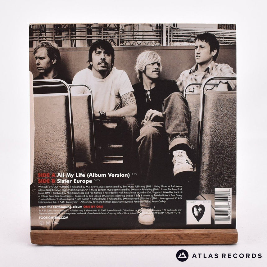 Foo Fighters - All My Life - Numbered 7" Vinyl Record - NM/NM