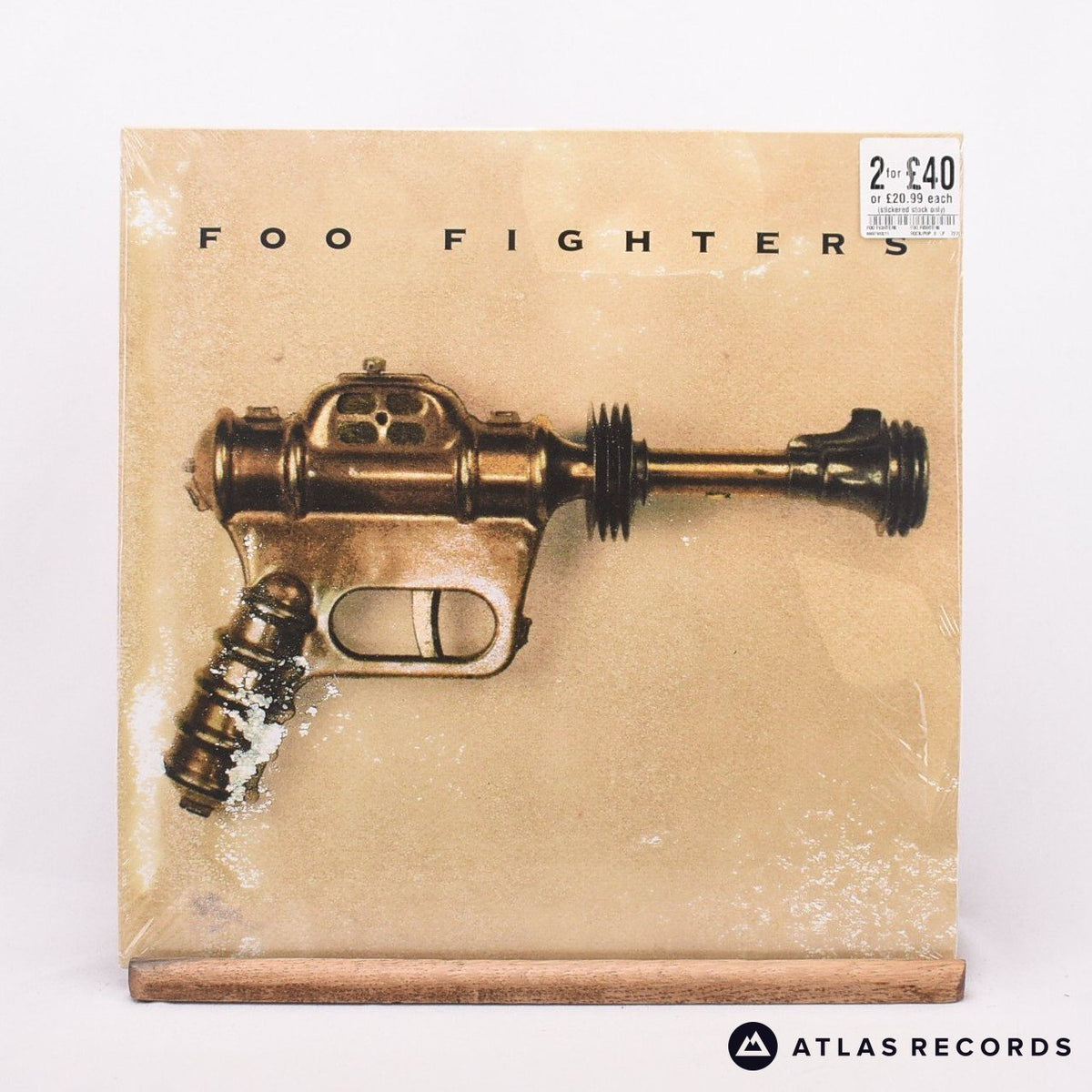 Foo Fighters Foo Fighters LP Vinyl Record - Front Cover & Record