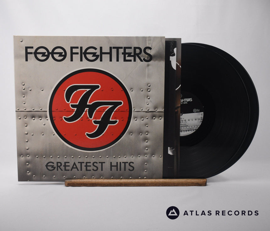 Foo Fighters Greatest Hits Double LP Vinyl Record - Front Cover & Record