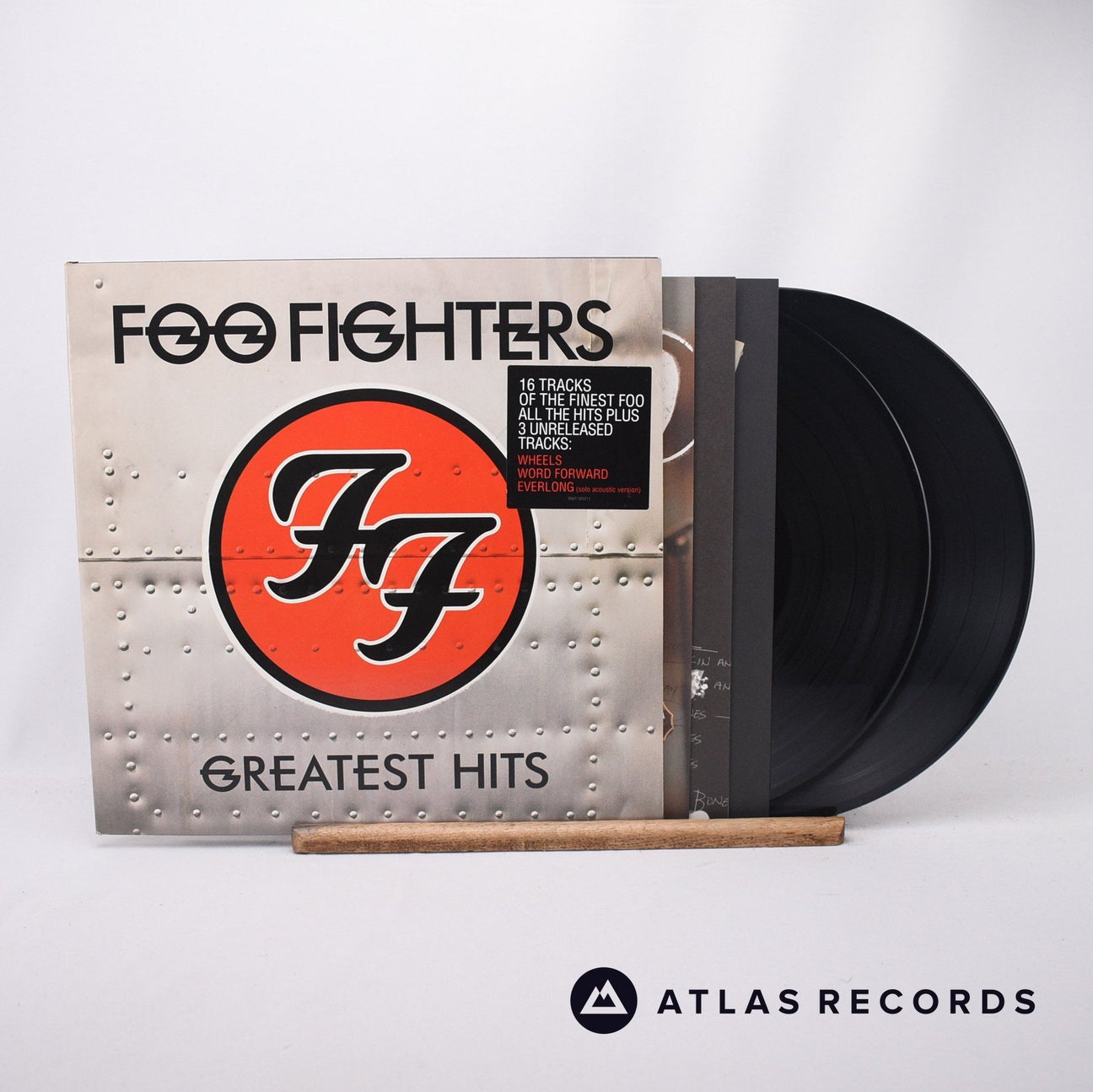 Foo Fighters Greatest Hits 2 x LP Vinyl Record - Front Cover & Record