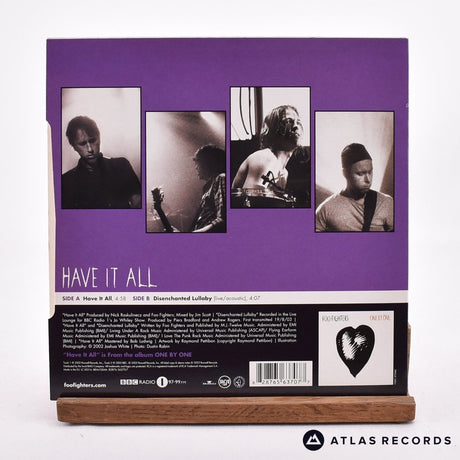 Foo Fighters - Have It All - 7" Vinyl Record - NM/NM