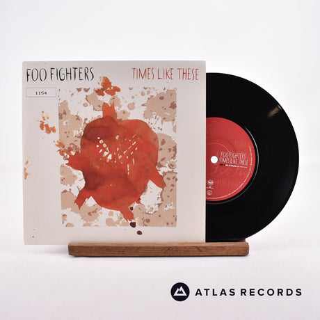 Foo Fighters Times Like These 7" Vinyl Record - Front Cover & Record