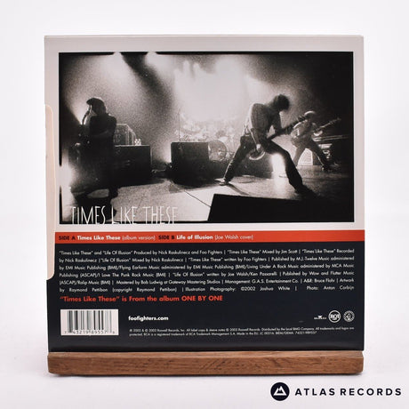 Foo Fighters - Times Like These - Numbered 7" Vinyl Record - NM/NM