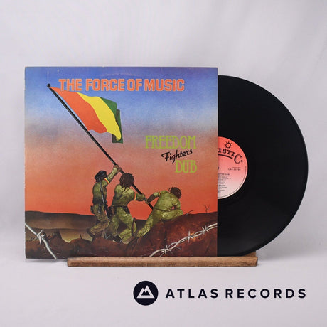 Force Of Music Freedom Fighters Dub LP Vinyl Record - Front Cover & Record