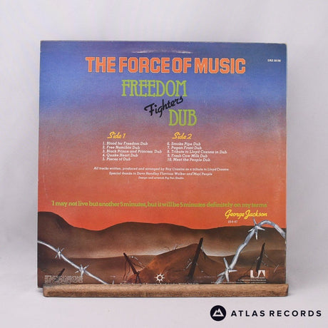 Force Of Music - Freedom Fighters Dub - A-1 B-1 LP Vinyl Record - EX/EX