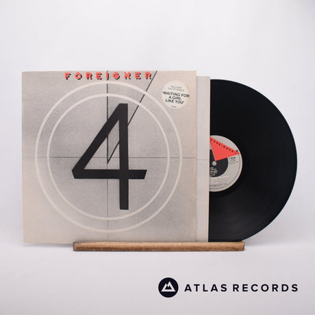 Foreigner 4 LP Vinyl Record - Front Cover & Record