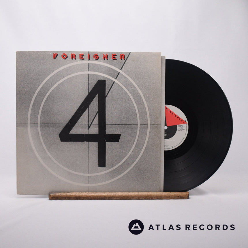 Foreigner 4 LP Vinyl Record - Front Cover & Record