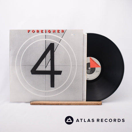 Foreigner 4 LP Vinyl Record - Front Cover & Record