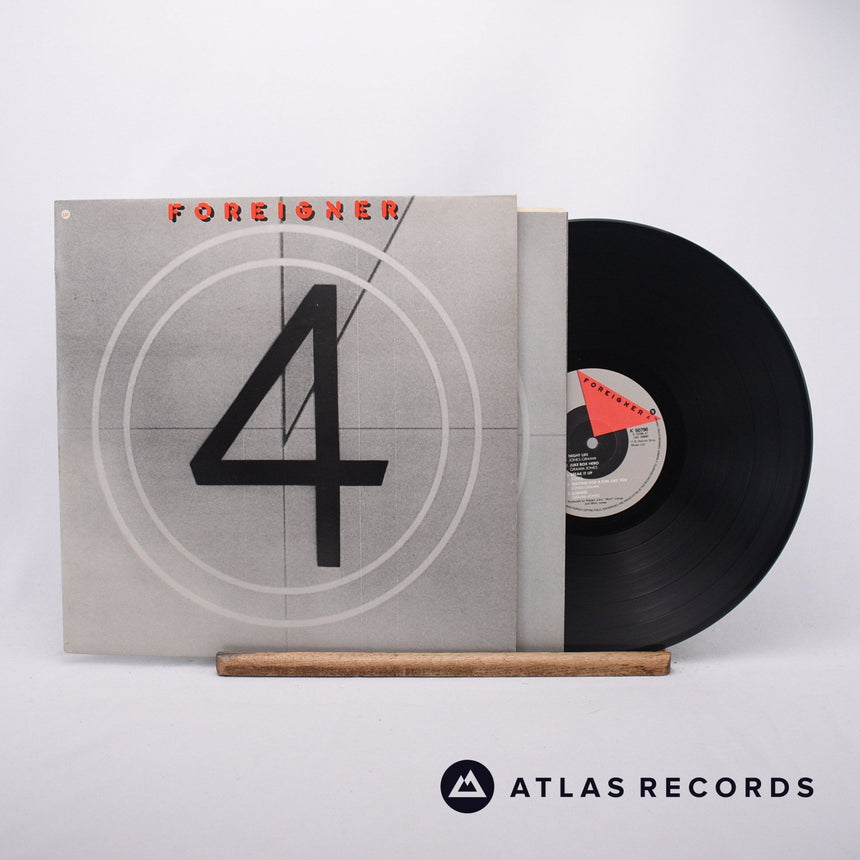 Foreigner 4 LP Vinyl Record - Front Cover & Record