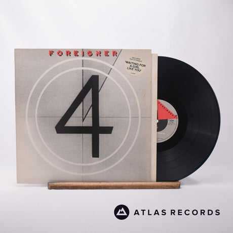 Foreigner 4 LP Vinyl Record - Front Cover & Record