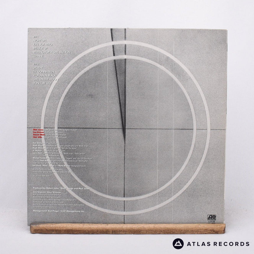 Foreigner - 4 - LP Vinyl Record - EX/EX