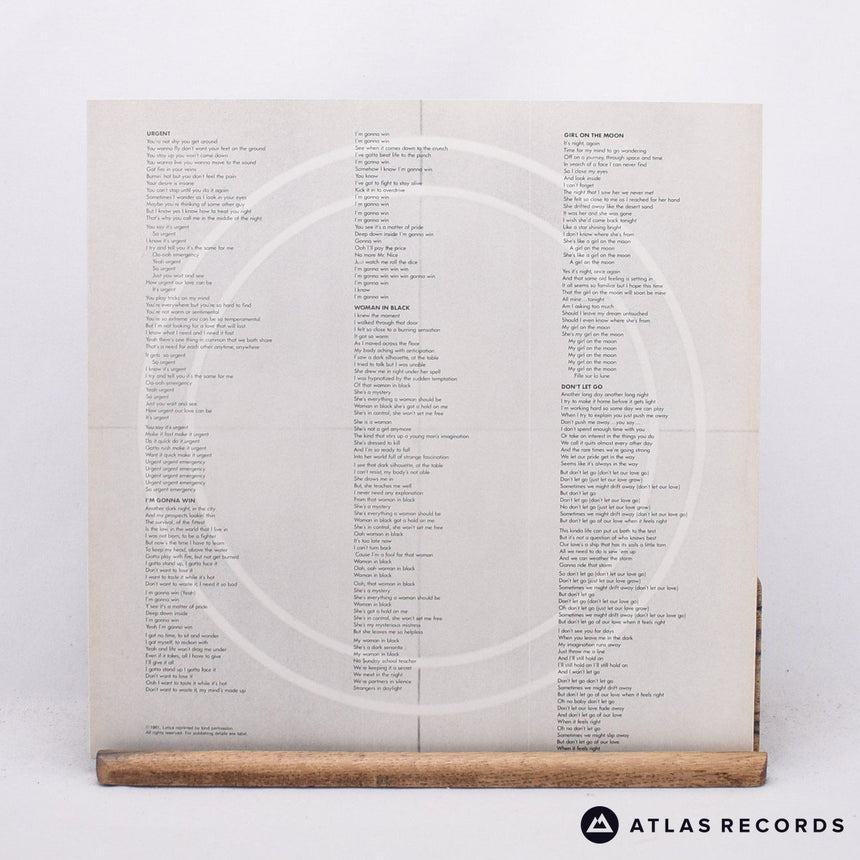 Foreigner - 4 - LP Vinyl Record - EX/EX