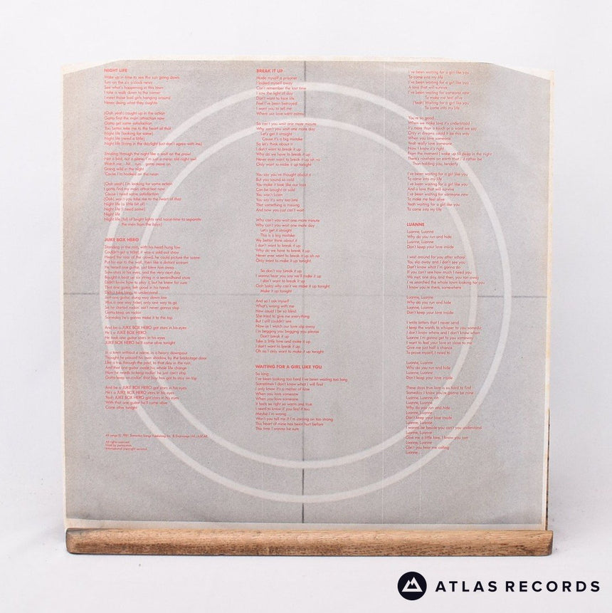 Foreigner - 4 - LP Vinyl Record - EX/EX