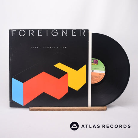 Foreigner Agent Provocateur LP Vinyl Record - Front Cover & Record
