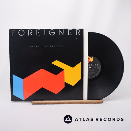 Foreigner Agent Provocateur LP Vinyl Record - Front Cover & Record